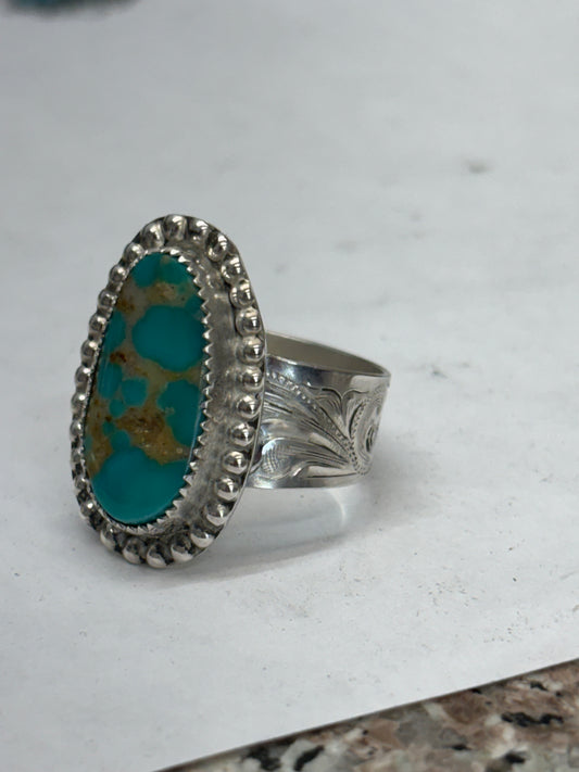 Tyrone Turquoise Ring