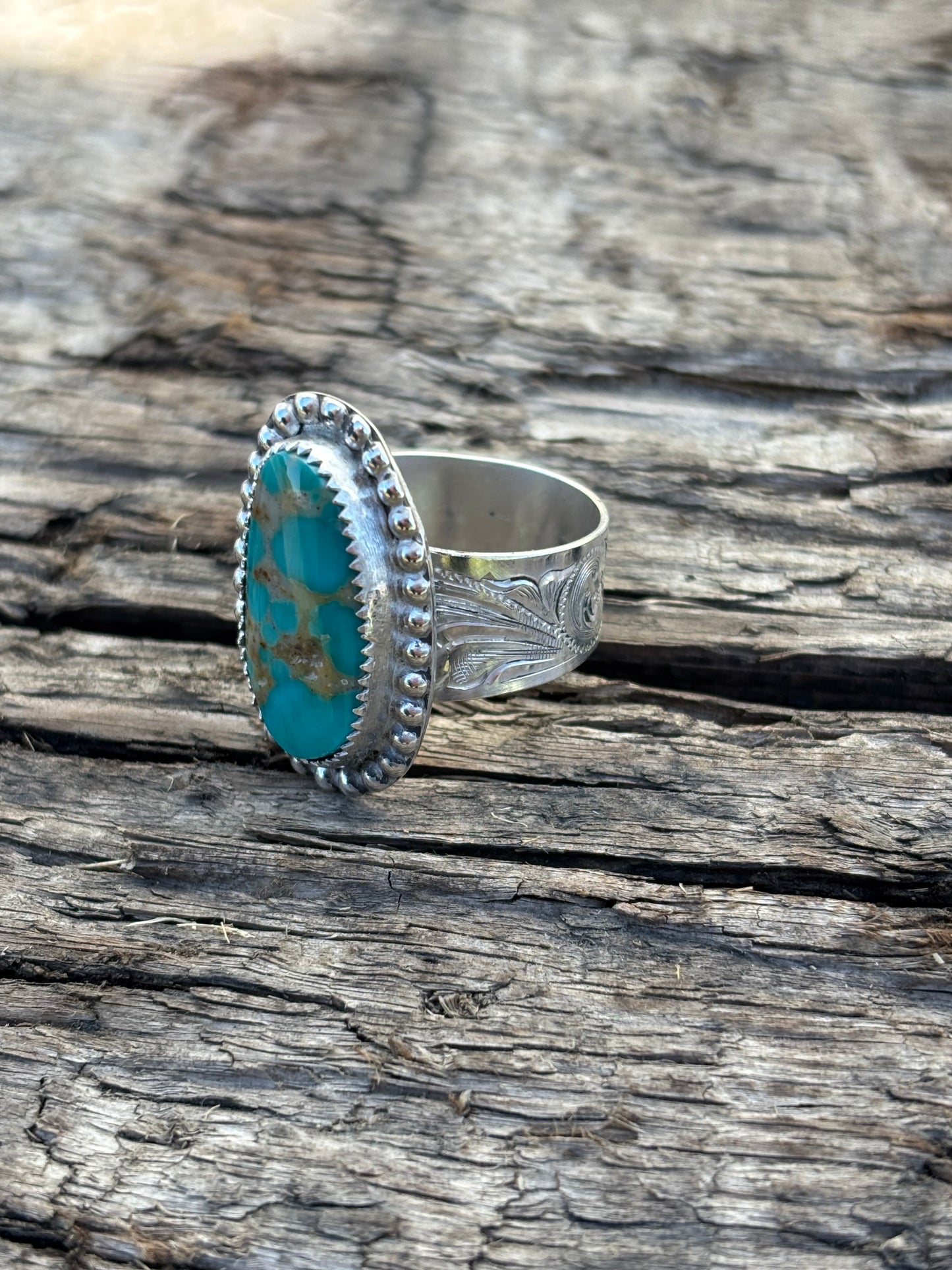 Tyrone Turquoise Ring