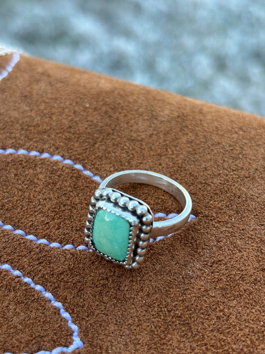 Square Turquoise Ring